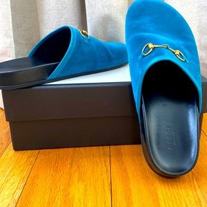 Gucci Blue Women’s Mules.